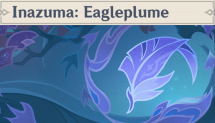 Genshin - Inazuma: Eagleplume Namecard Showcase