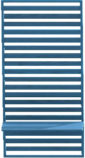 The Blue version of Medium Wooden Partition
