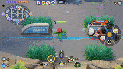 Pokemon UNITE - Venusaur Using Petal Dance and Eject Button