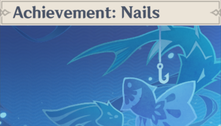 Genshin - Achievement: Nails Namecard Showcase