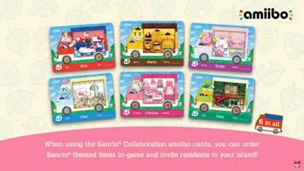 ACNH - Sanrio amiibo Series