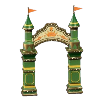 ACNH - The Classic version of Plaza Arch