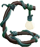 The Dark Green version of Vine Lamp