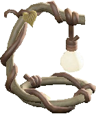 The Brown version of Vine Lamp