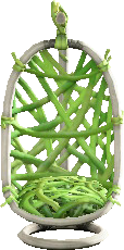 The Light Green version of Vine Hanging Chair