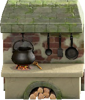 The Mossy version of Stonework Kitchen