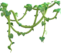 The Light Green version of Vine Garland