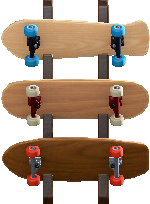 Skateboard Wall Rack Image