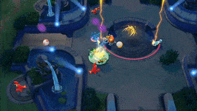 Pokemon UNITE - Venusaur Using Verdant Anger on Enemy Team