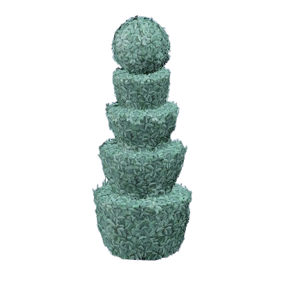 The Light Green version of Round Topiary