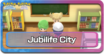 Jubilife City Pokemon BDSP