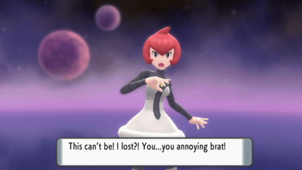 Pokemon BDSP - Commander Mars in Valley Windworks