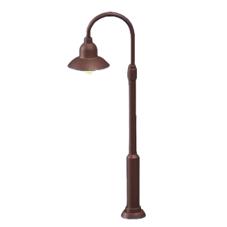 The Brown version of Curved Streetlight