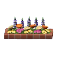 The Brown version of Flower Bed