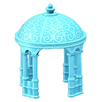 ACNH - The Blue version of Gazebo
