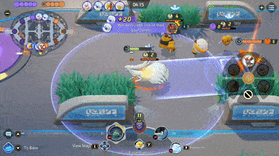 Pokemon UNITE - Alolan Ninetales Blocking Talonflame