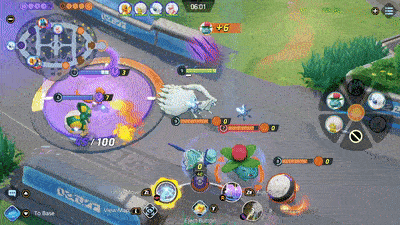 Pokemon UNITE - Alolan Ninetales Using Aurora Veil