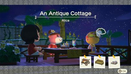 Alice Theme Name and Required Furniture