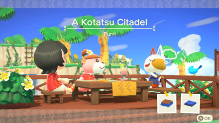 Purrl Theme Name and Required Furniture