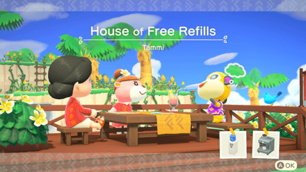 Tammi Theme Name and Required Furniture