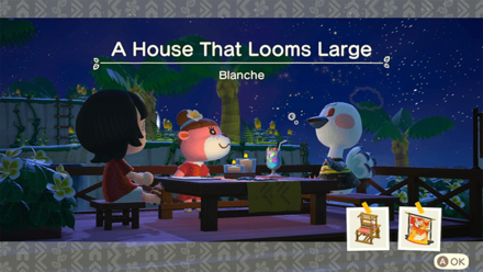 Blanche Theme Name and Required Furniture