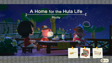 Plucky Theme Name and Required Furniture