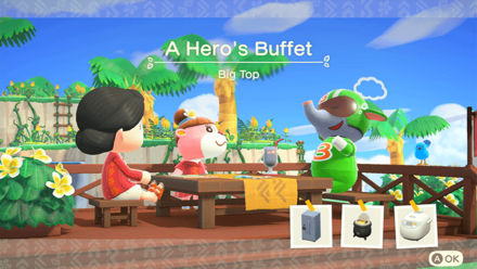 Big Top Theme Name and Required Furniture