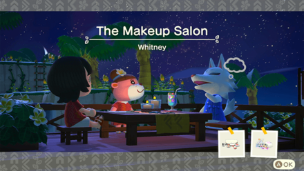 Whitney Theme Name and Required Furniture