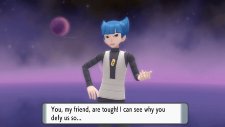 Pokemon BDSP - Challenge Commander Saturn in Lake Valor (Valor Cavern)