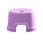 The Purple version of Bath Stool