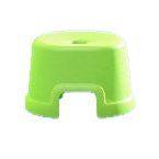 The Green version of Bath Stool