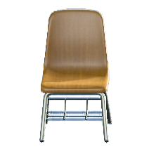 The Wooden version of Basic School Chair