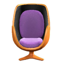 The Orange version of Artsy Chair