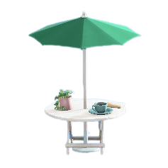 The Green version of Bistro Table