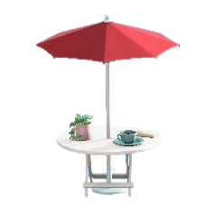 The Red version of Bistro Table