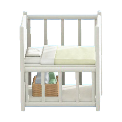 The White version of Baby Bed