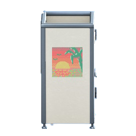 The Custom Design version of Bathroom Stall