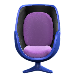 The Blue version of Artsy Chair
