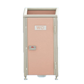 The Pink version of Bathroom Stall