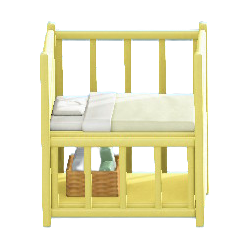 The Yellow version of Baby Bed