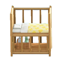 The Yellow (Blanket) version of Baby Bed
