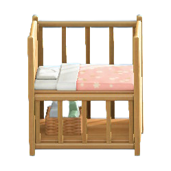 The Pink (Blanket) version of Baby Bed