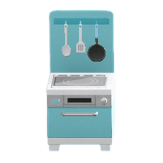 The Light Blue version of Compact Kitchen