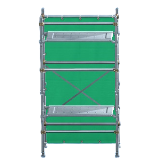 The Green version of Construction Scaffolding