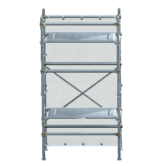 The White version of Construction Scaffolding