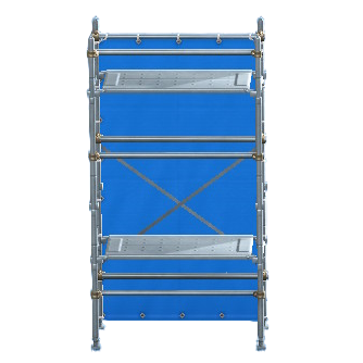The Blue version of Construction Scaffolding