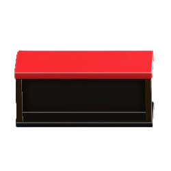 The Black and Red version of Counter Table