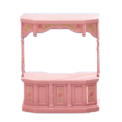 The Pink version of Covered Counter