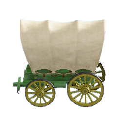 The Green version of Covered Wagon