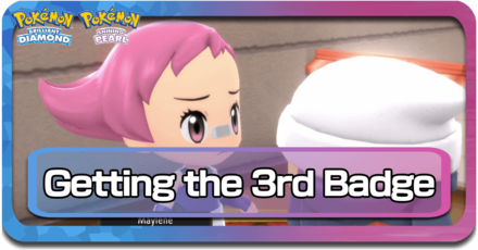 Getting the 3rd Badge Pokemon BDSP